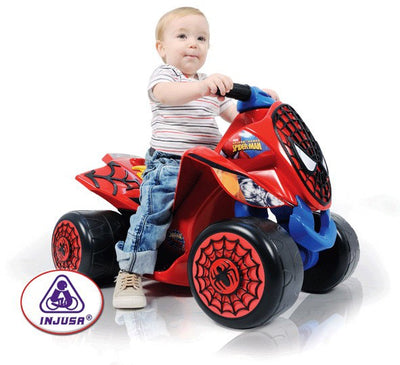 CUATRIMOTO SPIDERMAN SENSE 6V.