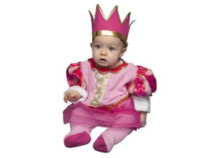 DISFRAZ PRINCESA ROSA BEBE 7-12 MESES