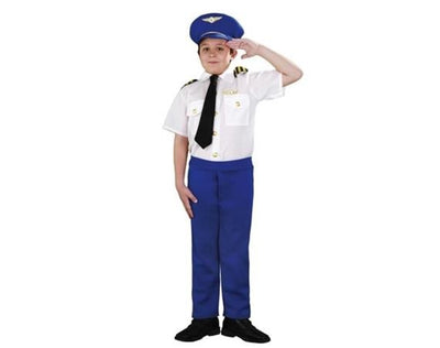 DISFRAZ PILOTO AEROLINEAS 7-9 AÑOS