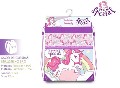GYM BAG 42CM UNICORN