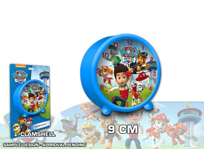 DESPERTADOR REDONDO PAW PATROL