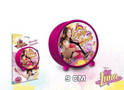 DESPERTADOR REDONDO 9CM SOY LUNA