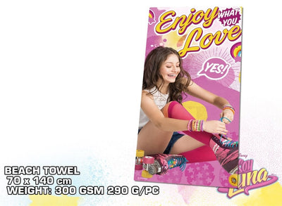 TOALLA YO SOY LUNA ALGODON 70X140MM