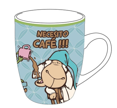 TAZA "NECESITO CAFE"