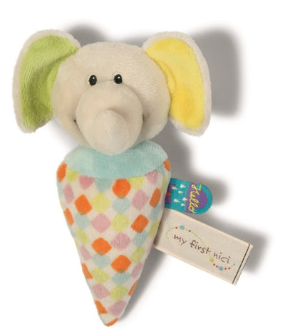 AGARRADOR CON FORMAS DE CUCURUCHO, ELEFANTE DUNDI