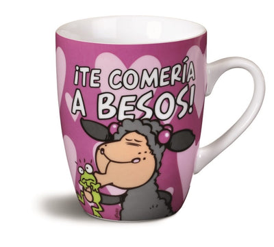 TAZA ¡TE COMERIA A BESOS!