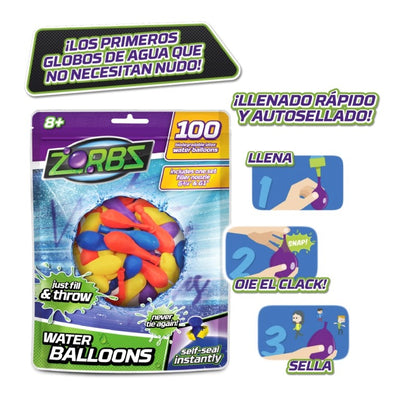 ZORBZ - PACK 100 BALLONS