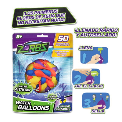 ZORBZ - PACK 50 BALLONS