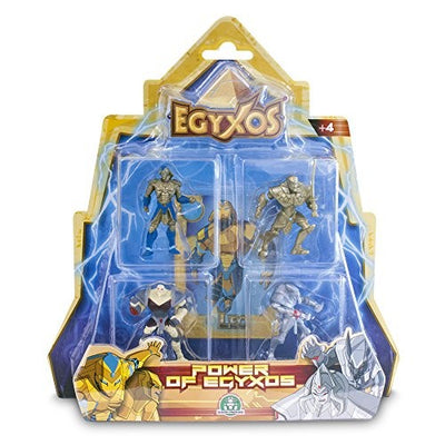 EGYXOS - BLISTER 4 FIGURAS + 4 CARTAS