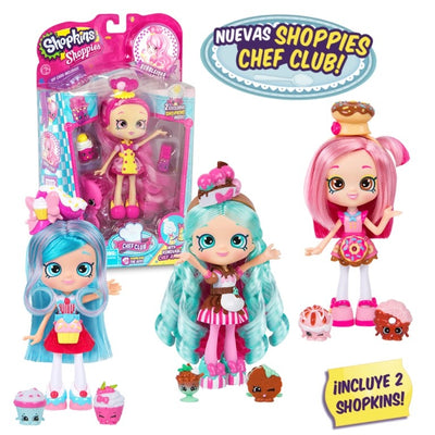 SHOPPIES S3 CHEF CLUB - MUÑECAS SURT. 4 MODELOS