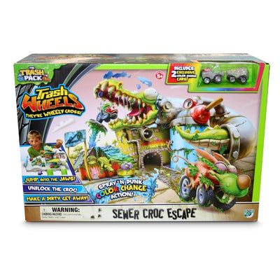 TRASH WEELS - PLAYSET "ALCANTARILLA COCODRILO"