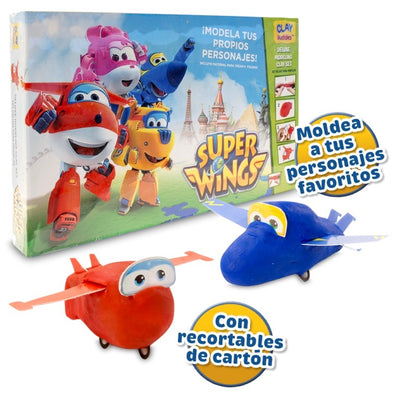 SUPER WINGS - SET PLASTILINA "MOLDEA TUS PERSONAJES"