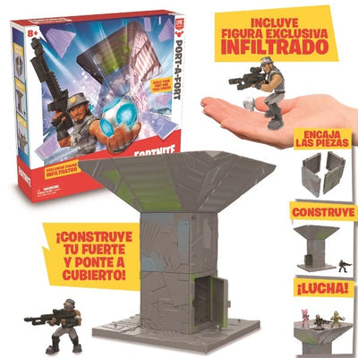 FORTNITE - FORT DISPLAY + 1 FIG.