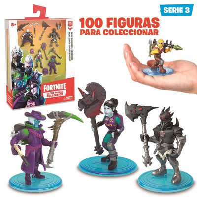 FORTNITE S3 - BLISTER 4 FIGURAS 7CM - PERSONAJES EDICIÓN LIM