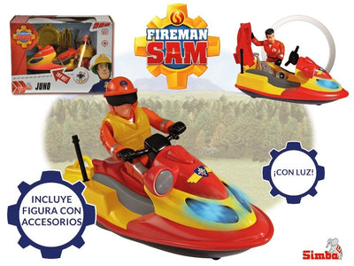 FIREMAN SAM MOTO DE AGUA JUNO