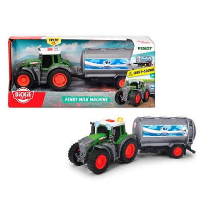 TRACTOR FENDT MAQUINA LECHE 26 CM LUZ Y SONIDO