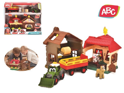 HAPPY SERIES- GRANJA HAPPY CON TRACTOR Y ANIMALES