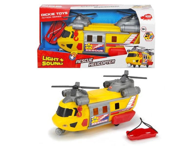 HELICOPTERO DE RESCATE 30CM-ACTION SERIES