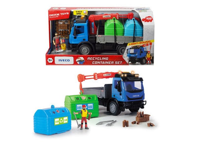 PLAYLIFE- VEHICULO RECOGIDA CONTENEDORES 29 CM
