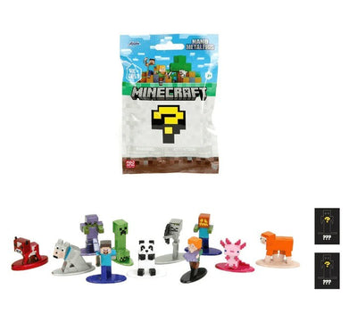 Sobre sorpresa nano figura Minecraft