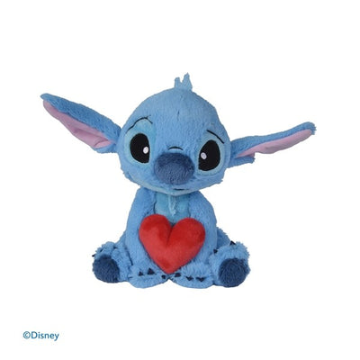 Peluche Stitch con corazón 25 cm