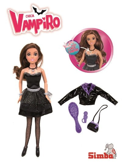 CHICA VAMPIRO - MUÑECA DAISY CANTARINA, 30 CM