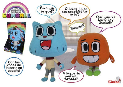 GUMBALL DARWIN PELUCHE CON SONIDOS
