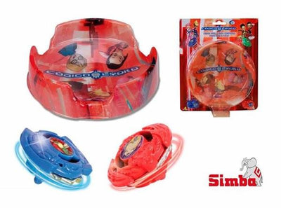 *BLISTER 2 MINI PEONZAS C/PISTA CLYOK
