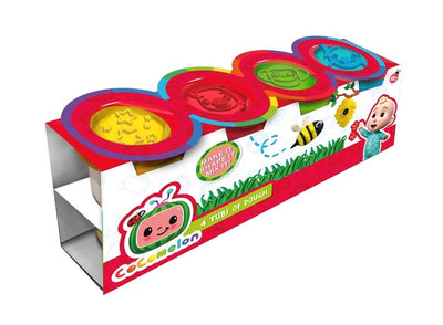 COCOMELON 4 TUBOS DE PLASTILINA