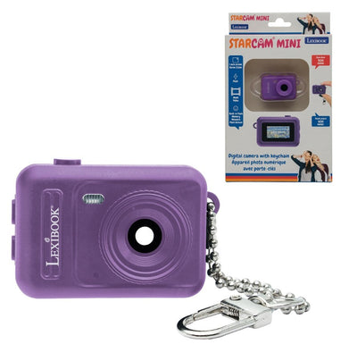 Cámara digital miniatura llavero rosa mem flas