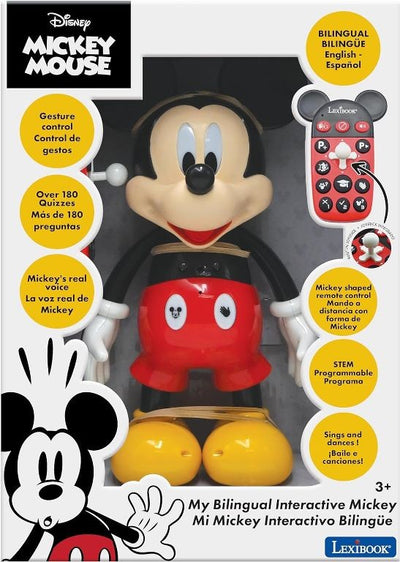 MICKEY ROBOT INTERACTIVO CON LUZ Y SONIDOS