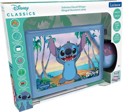 STITCH ORDENADOR PORTATIL BILINGUE 124 ACTIVIDADES