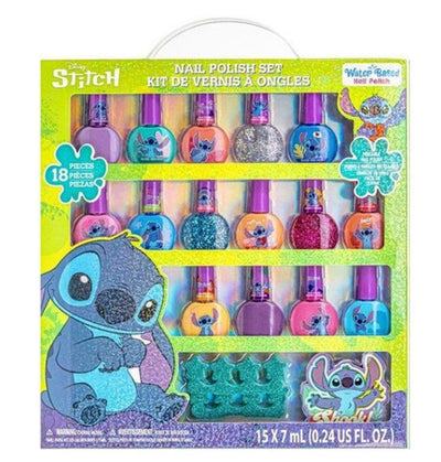 STITCH JUEGO DE PINTURA DE UÑAS 18 PZS
