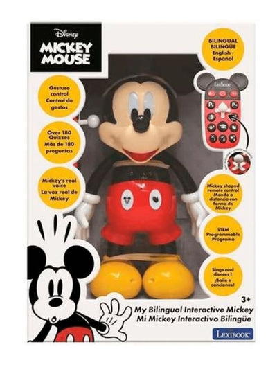 ROBOT INTERACTIVO MICKEY CON LUZ Y SONIDO (ES/EN)