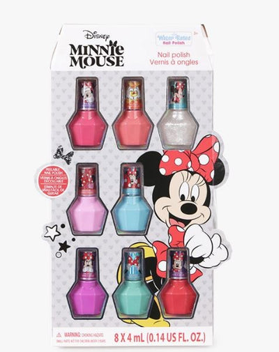 MINNIE SET DE PINTURA DE UÑAS 8 PZS