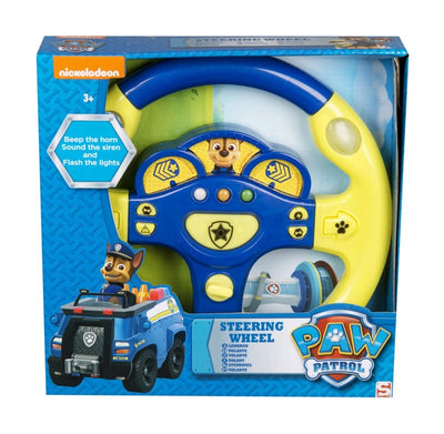 VOLANTE CON LUCES Y SONIDO DE PAW PATROL CHASE