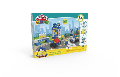 PLAY-DOH SET DE BLOQUES COCHE DE POLICIA