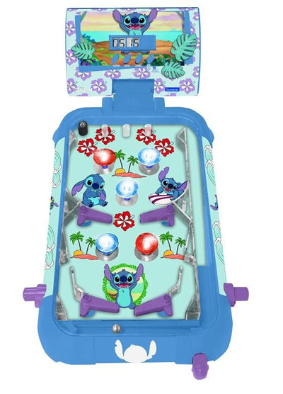 STITCH PINBALL ELECTRÓNICO CON EFECTOS LUMINOSOS Y SONORO