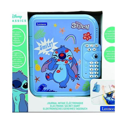 DIARIO SECRETO DE STITCH CON CÓDIGO