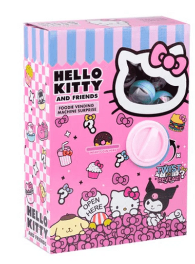 HELLO KITTY MAQUINA VENDING CON CAPSULAS SECRETAS