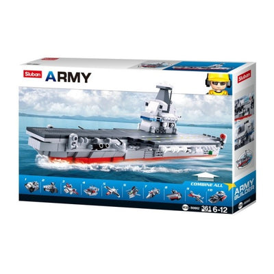 PORTAAVIONES CARRIER SLUBAN 10 en 1