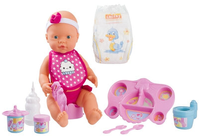MUÑECO BABY DOLL JESSY CON ACCESORIOS