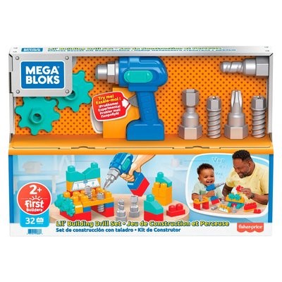 MEGABLOKS TALADRO primeras construcciones
