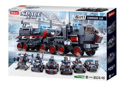 VEHICULO COMANDO 'SPACE WAR' 5 EN1
