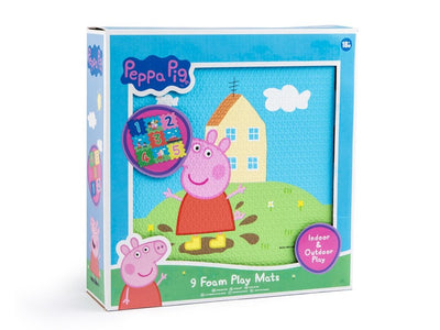 PEPPA PIG ALFOMBRA FOAM 9 PZS