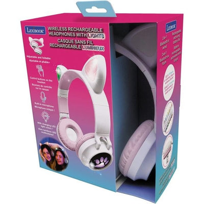 AUTICULARES BLUETOOTH CON OREJAS DE GATO LEXIBOOK