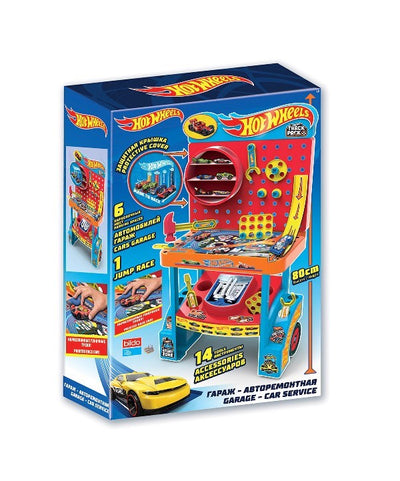 GARAJE Y BANCO DE HERRAMIENTAS DE HOT WHEELS