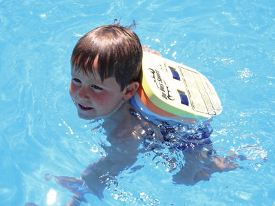 TABLA DE NATACION A LA ESPALDA DOBLE CLIP SEGURIDAD