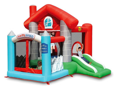 HAPPY HOUSE CON PISCINA DE BOLAS 270X250X220CM