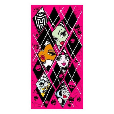TOALLA MONSTER HIGH ROMBOS